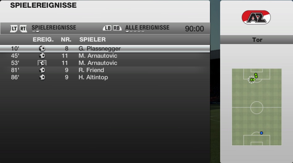Spielereignisse