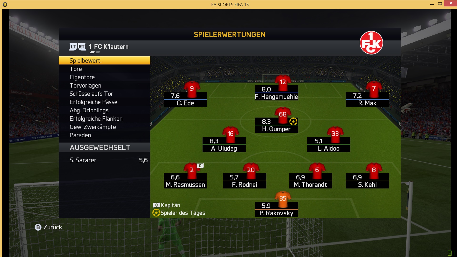 Noten Kaiserslautern